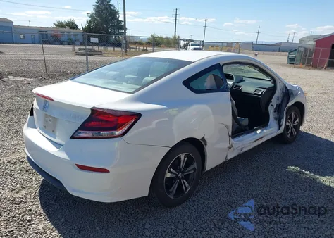 2015 Honda Civic Ex z USA, uszkodzony, nr VIN 2HGFG3B83FH506499